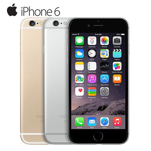 Refurbished Apple IPhone 6 Dual Core IOS Smartphone 4.7 Inch IPS RAM 4G LTE Mobile Phone  iPhone 6 ROM 16G 32G 64G 128G