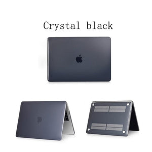New Crystal\Matte Case For APPle MacBook Air Pro Retina 11 12 13 15 mac Book 15.4 13.3 inch with Touch Bar A1932  A1466