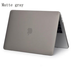 New Crystal\Matte Case For APPle MacBook Air Pro Retina 11 12 13 15 mac Book 15.4 13.3 inch with Touch Bar A1932  A1466
