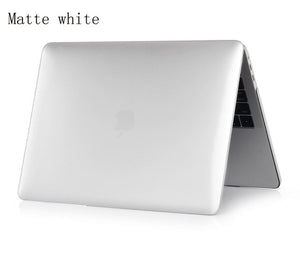New Crystal\Matte Case For APPle MacBook Air Pro Retina 11 12 13 15 mac Book 15.4 13.3 inch with Touch Bar A1932  A1466
