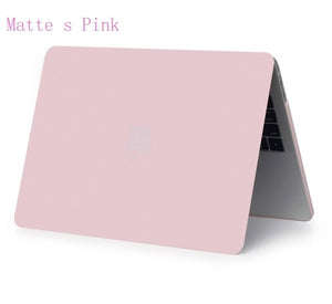 New Crystal\Matte Case For APPle MacBook Air Pro Retina 11 12 13 15 mac Book 15.4 13.3 inch with Touch Bar A1932  A1466