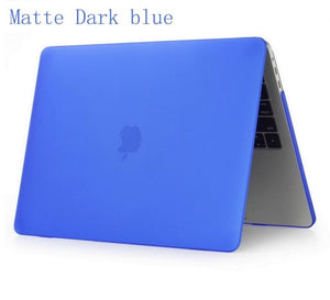 New Crystal\Matte Case For APPle MacBook Air Pro Retina 11 12 13 15 mac Book 15.4 13.3 inch with Touch Bar A1932  A1466