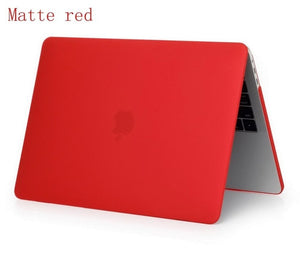 New Crystal\Matte Case For APPle MacBook Air Pro Retina 11 12 13 15 mac Book 15.4 13.3 inch with Touch Bar A1932  A1466